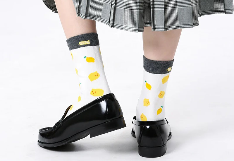 檸檬 厚襪款(2種尺寸) 